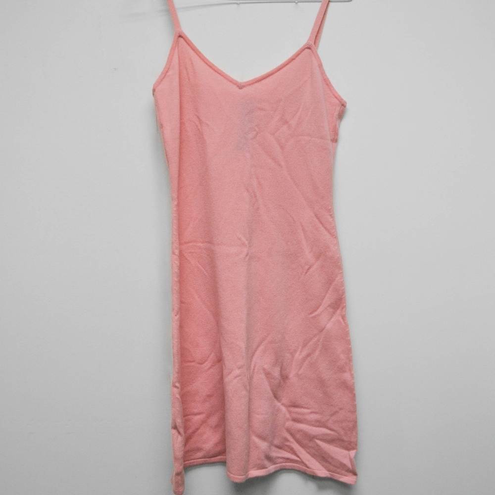 Time Is Cashmere Sweater Spaghetti Strap Dress